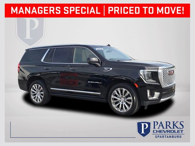 Onyx Black 2023 GMC Yukon Denali 4WD SUV / Crossover Four-Wheel Drive