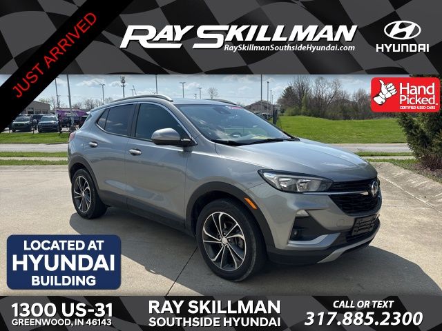 Moonstone Gray Metallic 2023 Buick Encore GX Select FWD SUV / Crossover Front-Wheel Drive Continuously Variable Transmission