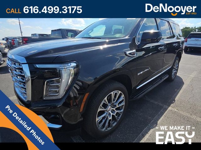 Onyx Black 2025 GMC Yukon Denali 4WD SUV / Crossover Four-Wheel Drive