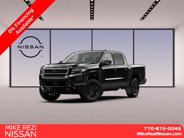 Super Black 2026 Nissan Frontier Pickup Truck Four-Wheel Drive 9-Speed Automatic Overdrive