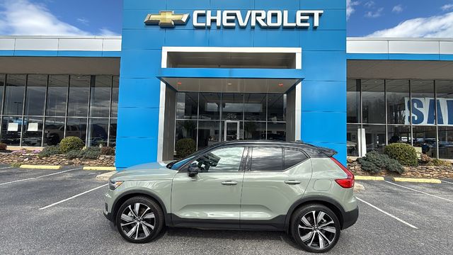 used 2021 Volvo XC40 Recharge Pure Electric car, priced at $22,700