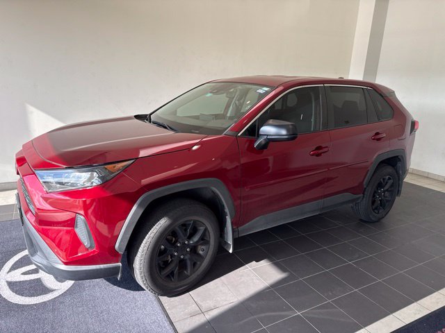 2022 Toyota RAV4 LE Red at Don McGill Toyota