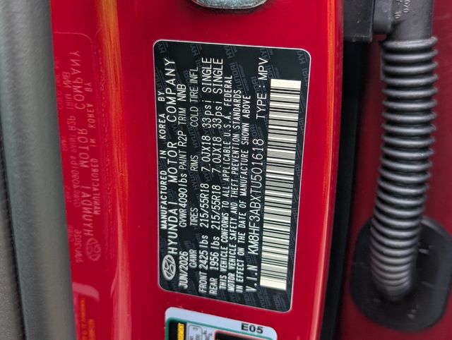 2026 Hyundai Kona SEL Sport Red at Baytown Hyundai