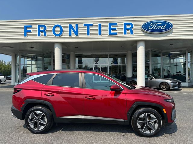 Ultimate Red 2025 Hyundai Tucson SUV / Crossover All-Wheel Drive 8-Speed Automatic