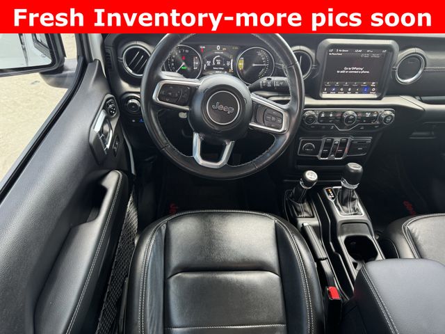 2023 Jeep Wrangler Sahara 4xe White at Emmons Autoplex