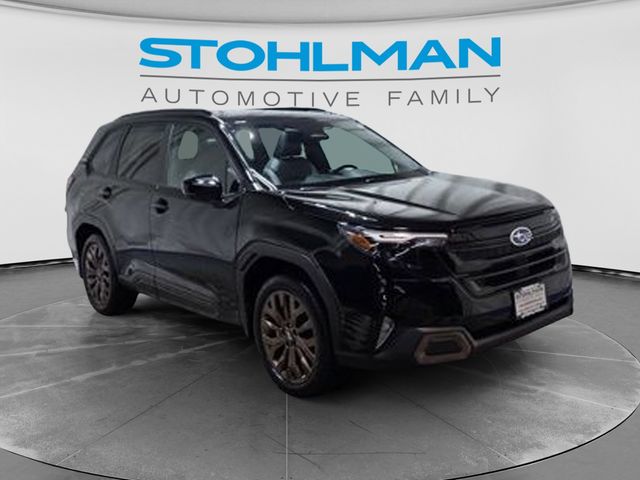 Crystal Black Silica 2026 Subaru Forester SUV / Crossover All-Wheel Drive Continuously Variable Transmission