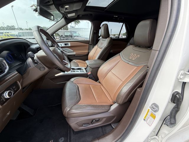 2023 Ford Explorer King Ranch White at Classic Elite Chevrolet Hwy 6