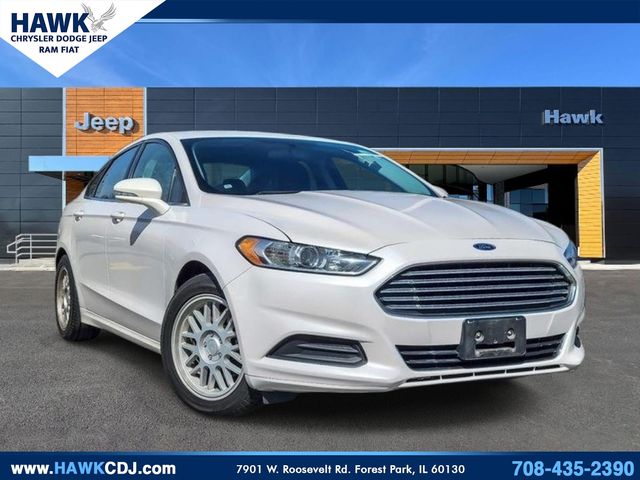 White Platinum Clearcoat Metallic 2013 Ford Fusion SE Sedan Front-Wheel Drive 6-Speed Automatic