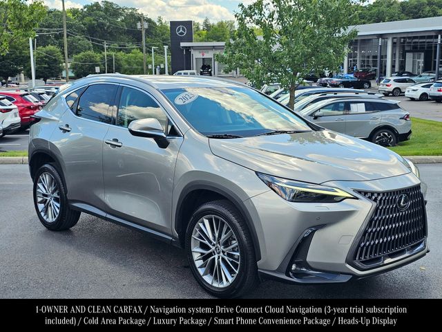 Atomic Silver 2023 Lexus NX SUV / Crossover All-Wheel Drive 8-Speed Automatic
