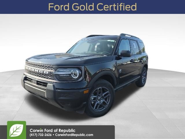Shadow Black 2025 Ford Bronco Sport Big Bend AWD SUV / Crossover All-Wheel Drive 8-Speed Automatic