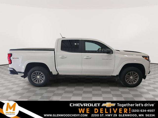 Summit White 2024 Chevrolet Colorado LT Crew Cab 4WD Pickup Truck Four-Wheel Drive 8-Speed Automatic