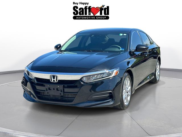 Crystal Black Pearl 2019 Honda Accord 1.5T LX FWD Sedan Front-Wheel Drive Continuously Variable Transmission