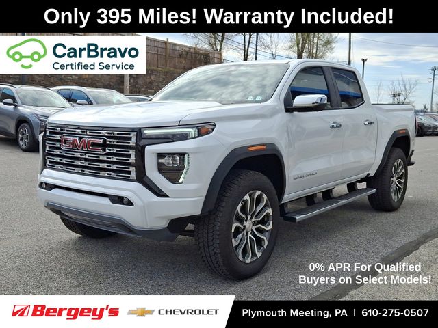 Summit White 2026 GMC Canyon Denali Crew Cab 4WD Pickup Truck Four-Wheel Drive 8-Speed Automatic