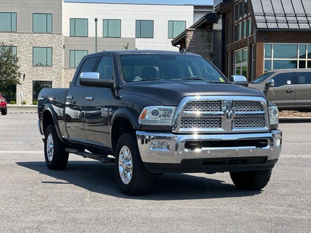 Gray (Granite Crystal Metallic Clearcoat) 2018 RAM 3500 Pickup Truck Four-Wheel Drive 6-Speed Automatic
