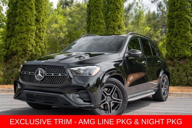 Black 2025 Mercedes-Benz GLE SUV / Crossover Rear-Wheel Drive 9-Speed Automatic