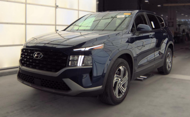 Stormy Blue 2023 Hyundai Santa Fe SUV / Crossover Front-Wheel Drive 8-Speed Automatic