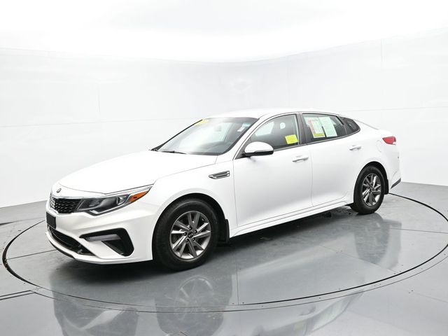 Snow White Pearl 2020 Kia Optima Sedan Front-Wheel Drive 6-Speed Automatic