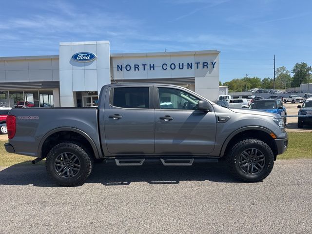 Gray Metallic 2022 Ford Ranger XLT SuperCrew 4WD Pickup Truck Four-Wheel Drive Automatic