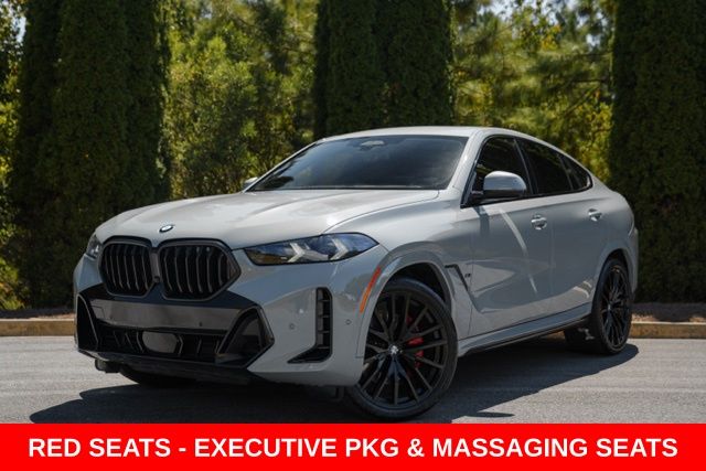 Brooklyn Gray Metallic 2024 BMW X6 SUV / Crossover All-Wheel Drive 8-Speed Automatic