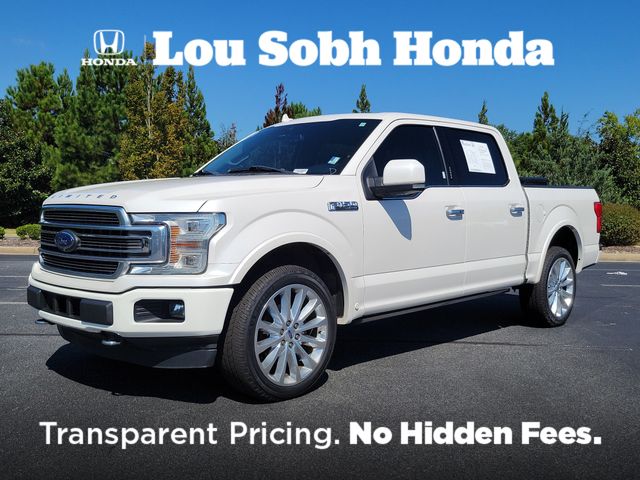 White Platinum Clearcoat Metallic 2018 Ford F-150 Pickup Truck Four-Wheel Drive Automatic