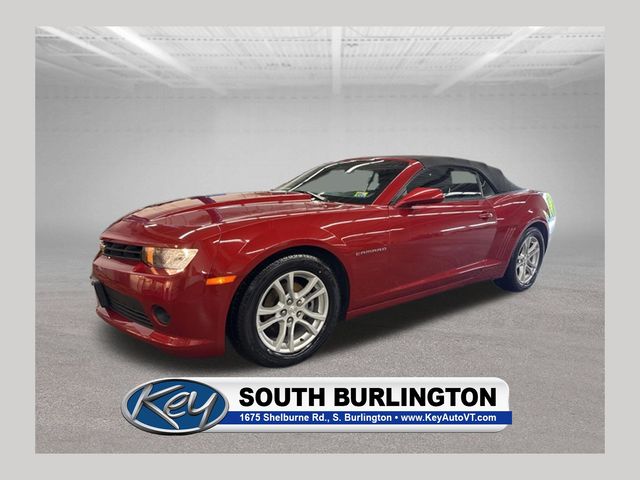 Red Rock Metallic 2015 Chevrolet Camaro 1LT Convertible RWD Convertible Rear-Wheel Drive 6-Speed Automatic