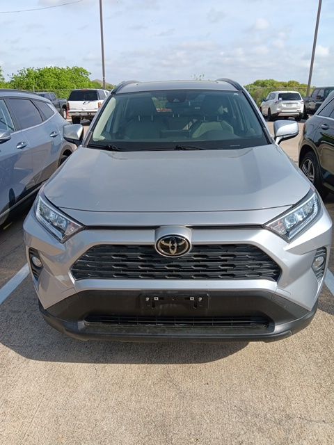 Silver 2020 Toyota RAV4 XLE Premium FWD SUV / Crossover Front-Wheel Drive 8-Speed Automatic