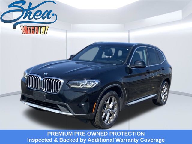 Black 2024 BMW X3 SUV / Crossover All-Wheel Drive 8-Speed Automatic