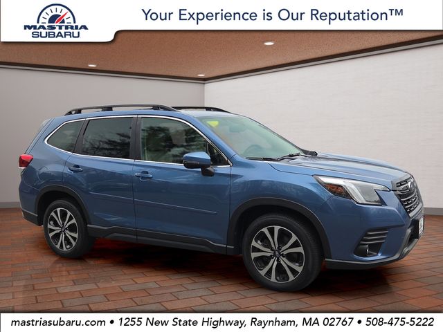 Horizon Blue Pearl 2024 Subaru Forester Limited Crossover AWD SUV / Crossover All-Wheel Drive Continuously Variable Transmission