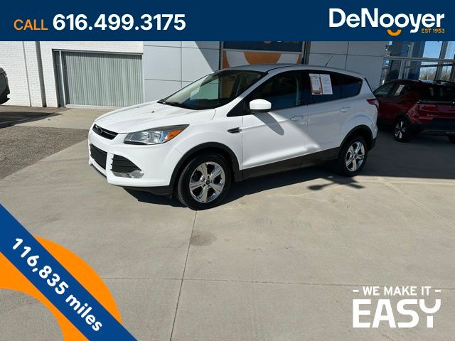 Oxford White 2015 Ford Escape SE FWD SUV / Crossover Front-Wheel Drive 6-Speed Automatic