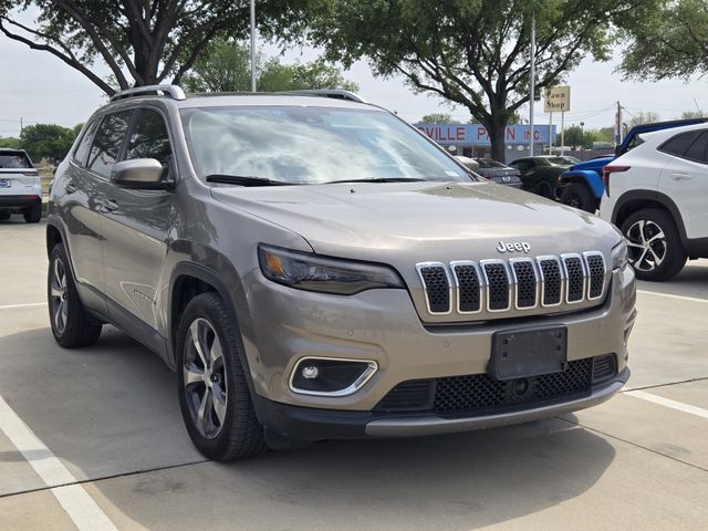 Light Brownstone Pearlcoat 2019 Jeep Cherokee Limited FWD SUV / Crossover Front-Wheel Drive 9-Speed Automatic
