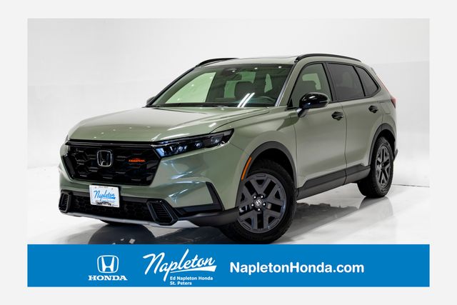 Ash Green Metallic 2026 Honda CR-V Hybrid SUV / Crossover All-Wheel Drive Continuously Variable Transmission