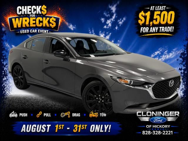 Machine Gray Metallic 2025 Mazda MAZDA3 Sedan Front-Wheel Drive 6-Speed Automatic