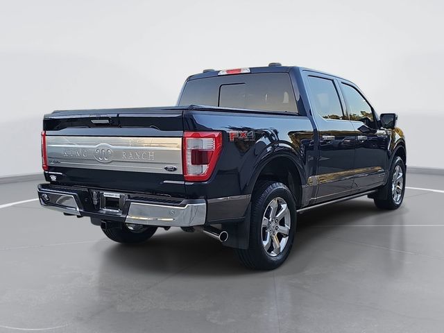 Used 2023 Blue Ford King Ranch image 3