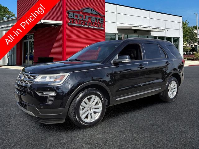 Shadow Black 2018 Ford Explorer SUV / Crossover All-Wheel Drive 6-Speed Automatic