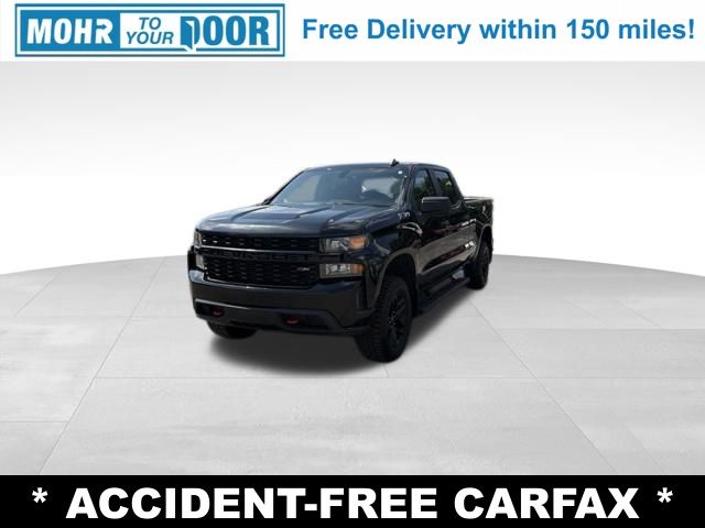 Black 2022 Chevrolet Silverado 1500 Pickup Truck Four-Wheel Drive 8-Speed Automatic