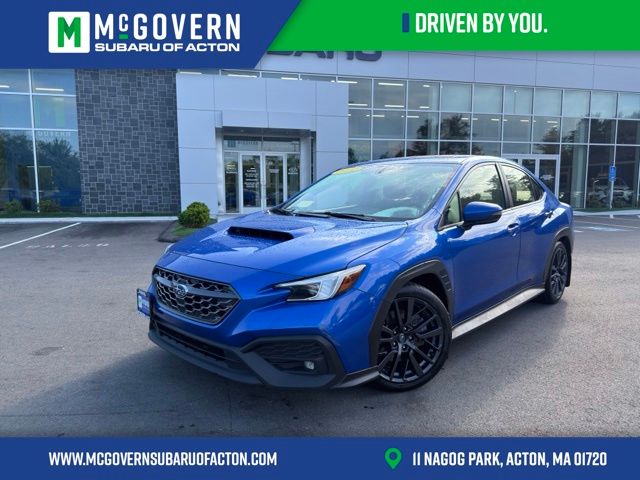 WR Blue Pearl 2022 Subaru WRX Limited AWD Sedan All-Wheel Drive 6-Speed Manual