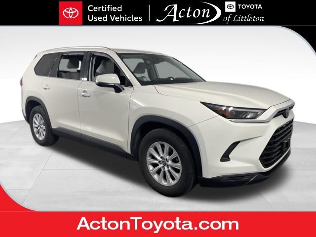 Coastal Cream 2024 Toyota Grand Highlander XLE AWD SUV / Crossover All-Wheel Drive 8-Speed Automatic