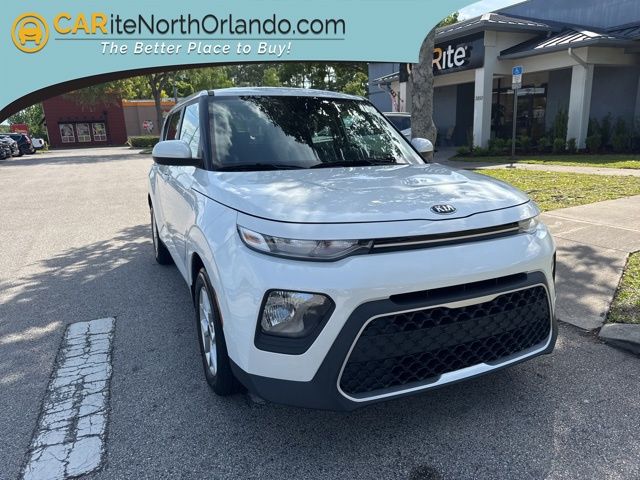 Snow White Pearl 2021 Kia Soul S FWD SUV / Crossover Front-Wheel Drive Continuously Variable Transmission