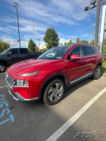 Calypso Red 2022 Hyundai Santa Fe SUV / Crossover All-Wheel Drive 8-Speed Automatic