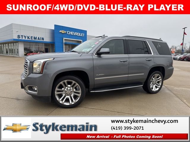 Gray (Satin Steel Metallic) 2020 GMC Yukon SLT 4WD SUV / Crossover Four-Wheel Drive 6-Speed Automatic Overdrive