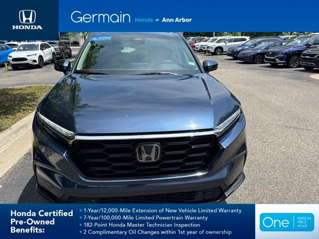 Certified Used 2024 Canyon River Blue Metallic Honda EX-L image 2
