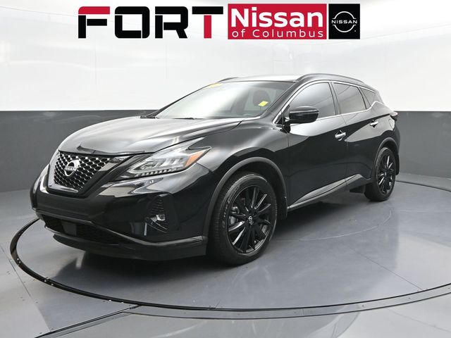 Super Black 2024 Nissan Murano SUV / Crossover All-Wheel Drive Continuously Variable Transmission
