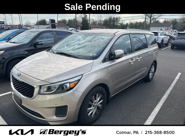Beechwood Pearl Metallic 2016 Kia Sedona LX Minivan Front-Wheel Drive 6-Speed Automatic