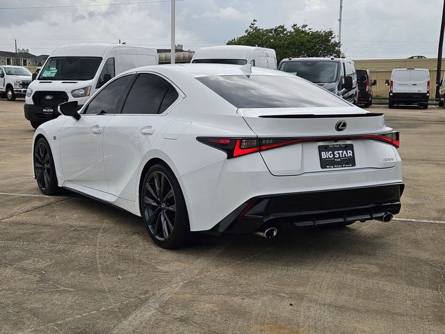Certified Used 2022 White Lexus 350 F SPORT image 5