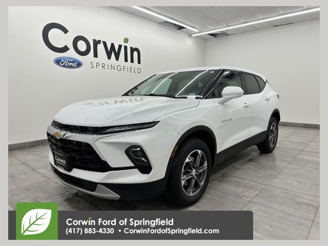 Summit White 2025 Chevrolet Blazer LT AWD SUV / Crossover 9-Speed Automatic Overdrive