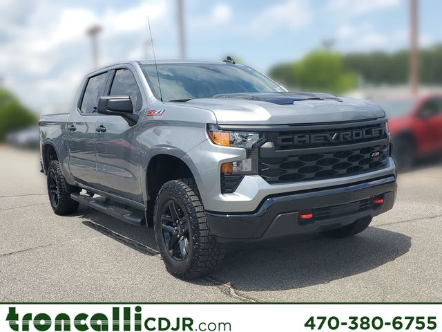 Sterling Gray Metallic 2025 Chevrolet Silverado 1500 Pickup Truck Four-Wheel Drive Automatic
