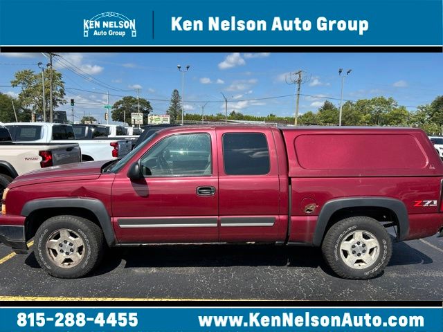 Sport Red Metallic 2006 Chevrolet Silverado 1500 Pickup Truck 4-Speed Automatic Overdrive