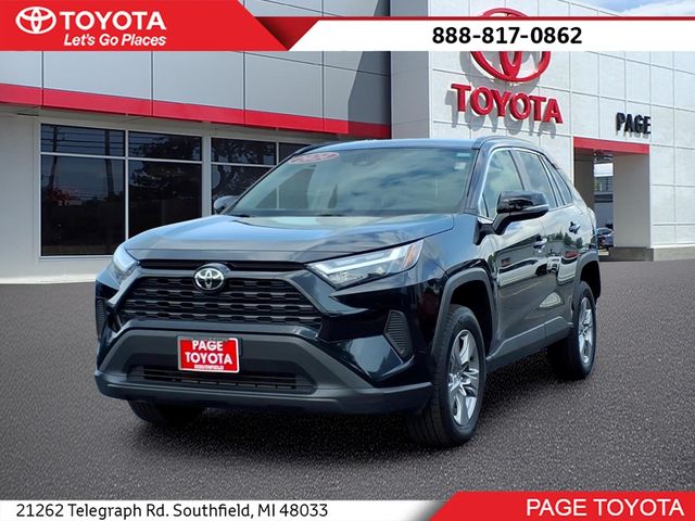Midnight Black Metallic 2024 Toyota RAV4 SUV / Crossover Front-Wheel Drive 8-Speed Automatic