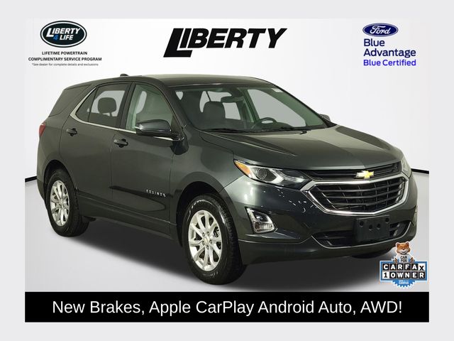Nightfall Gray Metallic 2018 Chevrolet Equinox SUV / Crossover Four-Wheel Drive Automatic