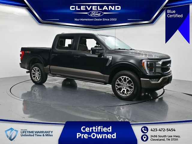 Black 2021 Ford F-150 Pickup Truck Four-Wheel Drive Automatic